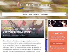 Tablet Screenshot of perfumecandy.com